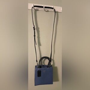 Coach Blue and Black Crossbody Bag